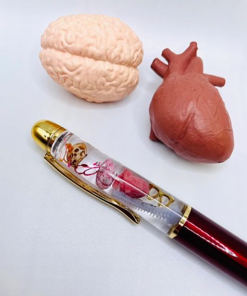Miniature Human Anatomy Float Pen