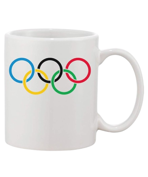 Olympic Rings Ceramic Mug