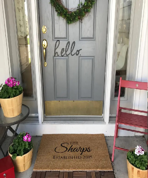 Outdoor Welcome Mat