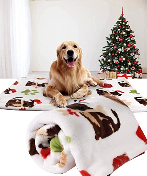 Paw Print Warm Blanket