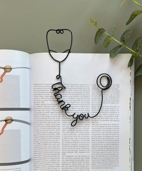 Personalised Stethoscope Bookmark