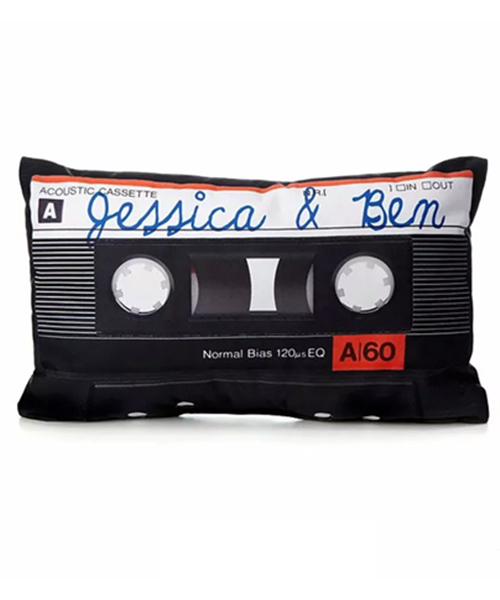 Personalized Mixtape Pillow