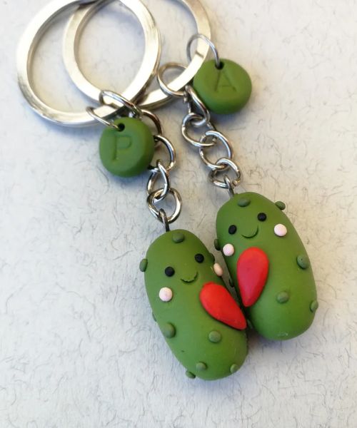 Pickle Keychain