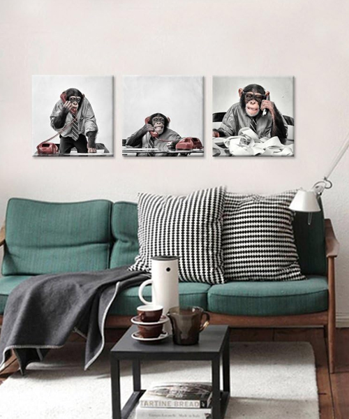 Piece Monkey Canvas Print Wall Art