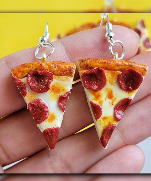 Pizza Earring: A Slice Of Fun