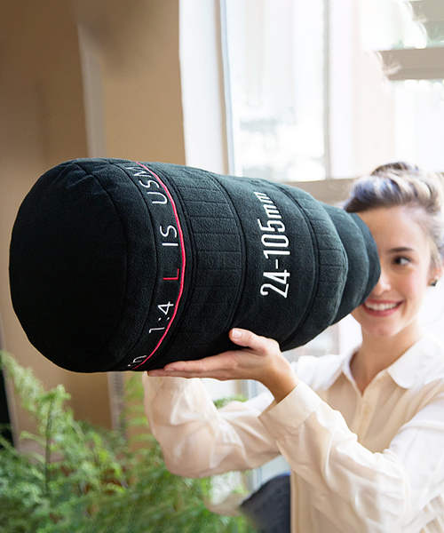 Camera Lens Pillow