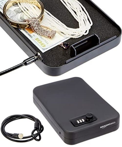 Portable Lock Box Safe