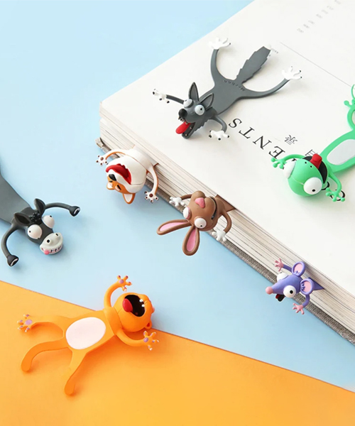 Reading Is Fun With  Animal 3D Kids Bookmarks