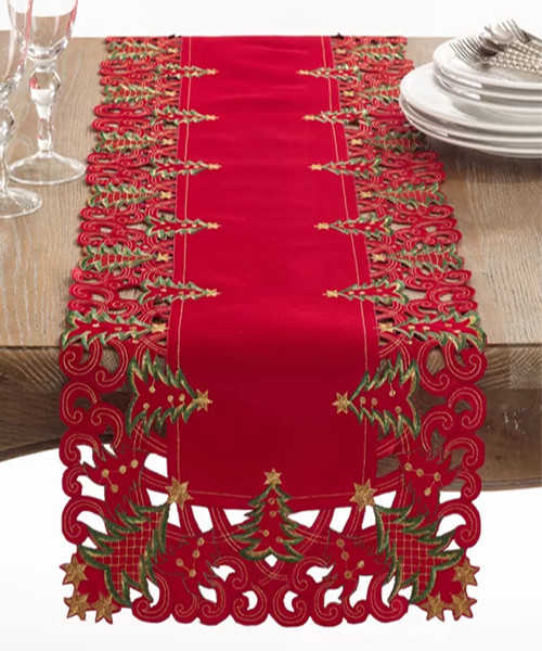 Rectangular Christmas Table Runner