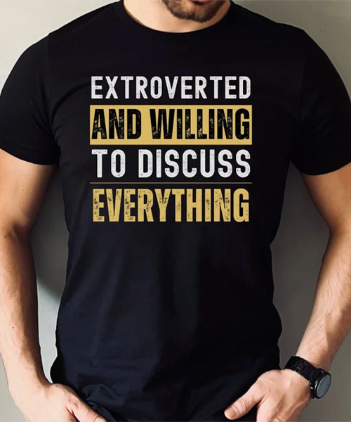 Retro Extrovert Shirt