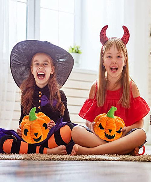 Reversible Pumpkin Plush
