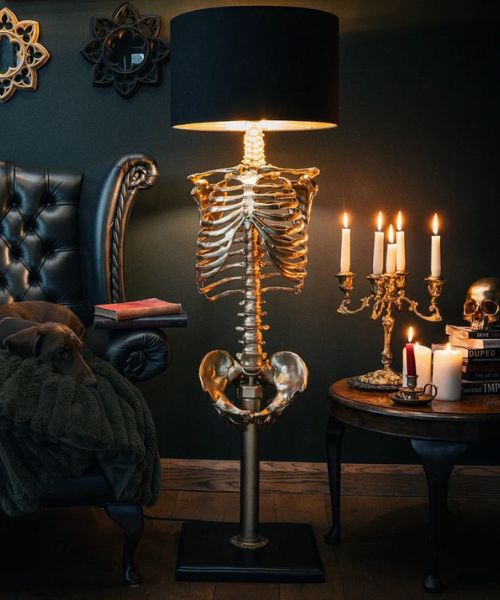 Skeleton Floor Lamp
