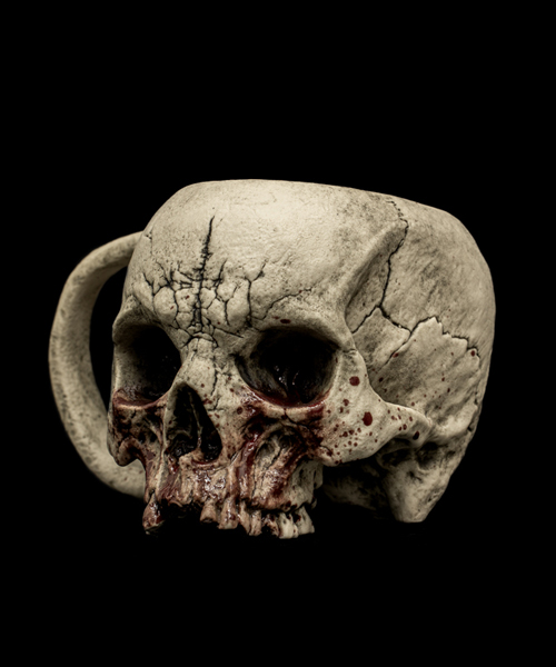 Skull Teacup