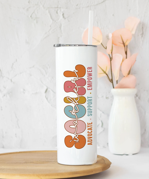 Social Worker Tumbler