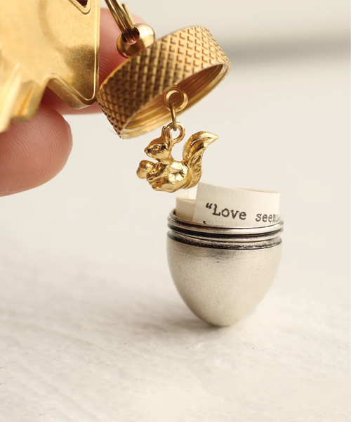 Squirrel Keychain Gift
