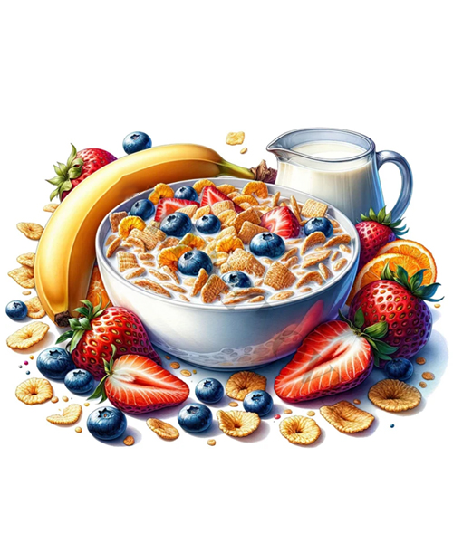 Sweet Breakfast Clipart