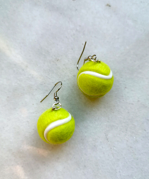 Tennis Ball Earrings