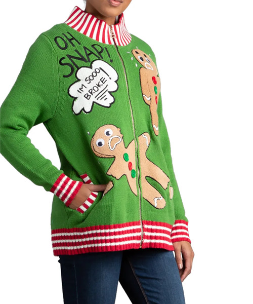 The Broken Cookie Oversize Cardigan Sweater