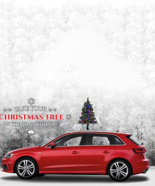 The Car Top Christmas Tree