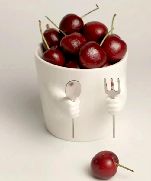  The Mug With A Spoon & Fork