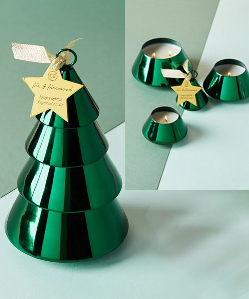 Tree Candle Gift Set