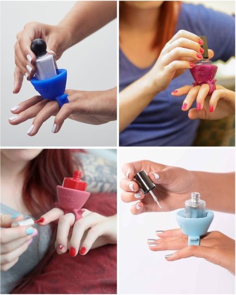 Tweexy Wearable Nail Polish Holder Ring