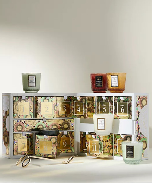 Twelve Days of Christmas Candle Gift Set
