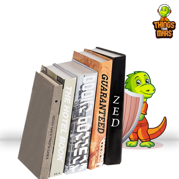 Unique Bookends to Add Style and Functionality to Your Bookshelf