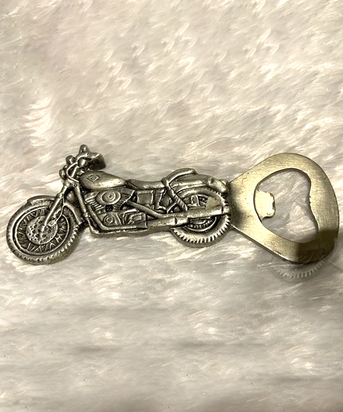 Vintage Motorcycle Bottle Opener