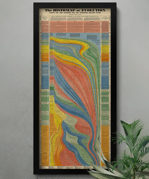 Wall Art Print Vintage Educational