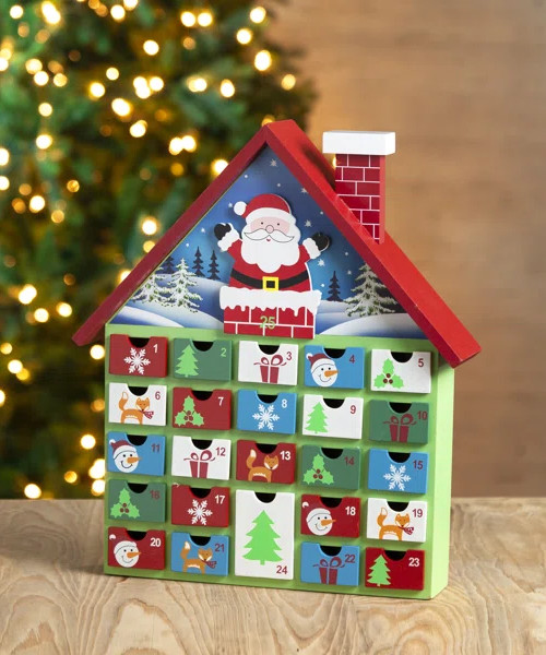 Wood House Countdown Calendar