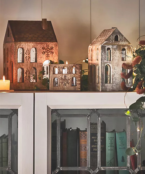 Wooden Humble Home Candle
